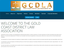 Tablet Screenshot of gcdla.com.au